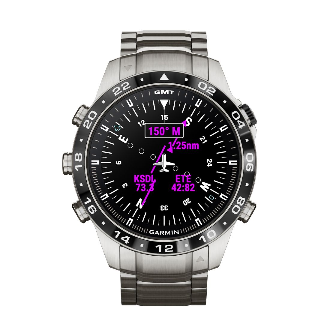 DE GROOTSHEID VAN HET MODERNE VLIEGEN, OPNIEUW UITGEVONDEN
MARQ Aviator is de luxe, moderne smartwatch die je als een luchtvaartkampioen begeleidt. Iedere keer als je opstijgt laat het toestel je zien waar je naartoe gaat. De smartwatch geeft ook aan wanneer je bent aangekomen.